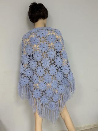 Chal de ganchillo a medida