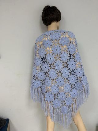 Chal de ganchillo a medida