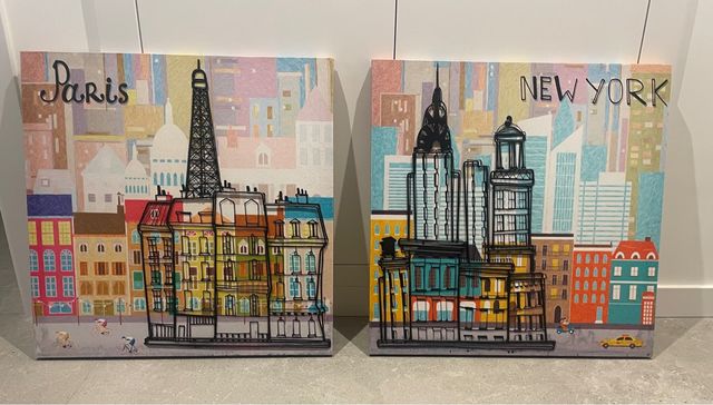 2 Cuadros París-Nueva York