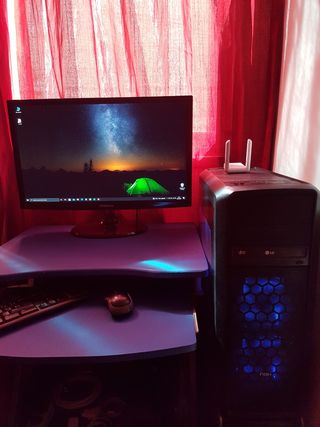 Ordenador de mesa y Monitor LG de 24