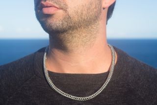 Collar de Cadena de Malla Persa Hecho a Mano