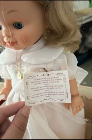 Muñeca Berbesa comunión