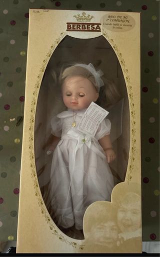 Muñeca Berbesa comunión