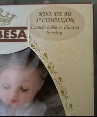 Muñeca Berbesa comunión