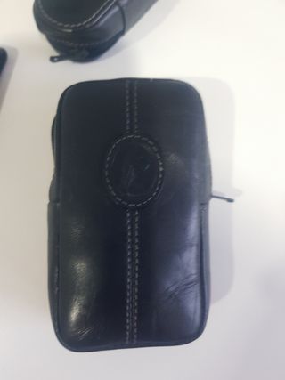 Pitillera, Llavero y funda barra de labios