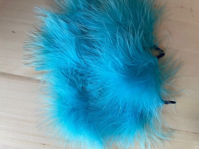 25 mazos Plumas turquesa | Manualidades/bisuteria.