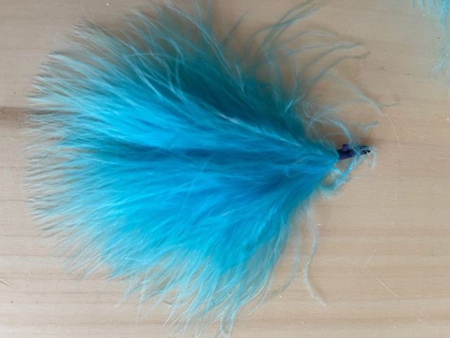 25 mazos Plumas turquesa | Manualidades/bisuteria.