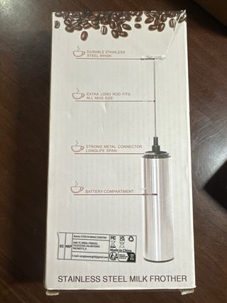 Espumador Leche Recargable - Batidor