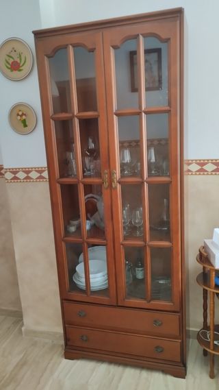 Muebles salón: 3 piezas madera