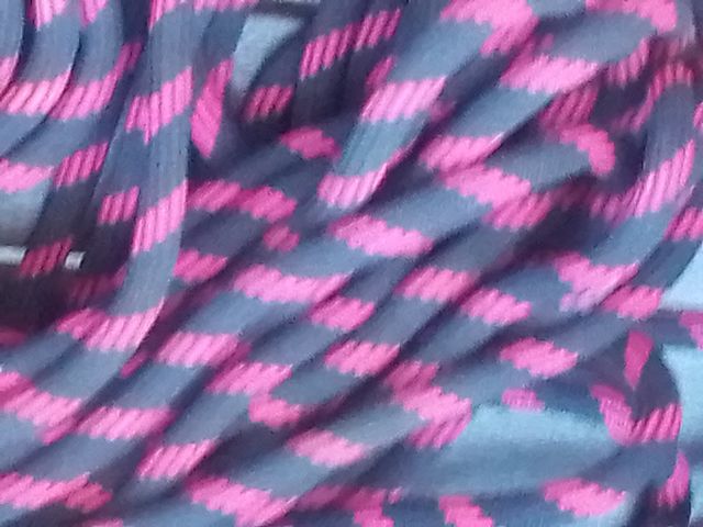 Cuerda escalada 10'1mm Roja/Negra 25 metros largo