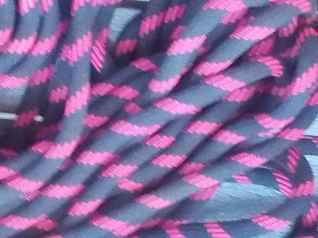 Cuerda escalada 10'1mm Roja/Negra 25 metros largo