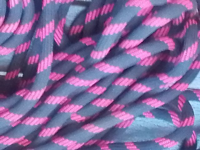 Cuerda escalada 10'1mm Roja/Negra 25 metros largo