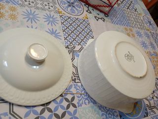 Sopera Pontesa blanca porcelana