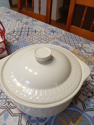 Sopera Pontesa blanca porcelana