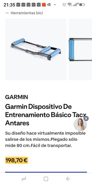 Rodillo Tacx Antares - casi nuevo