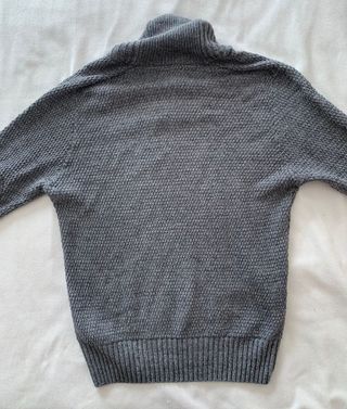 Jersey Zara Man XL - Gris - Cuello Alto