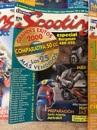 Revistas Scooting y Scooter Mania