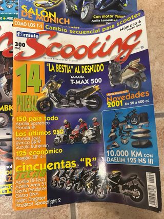 Revistas Scooting y Scooter Mania