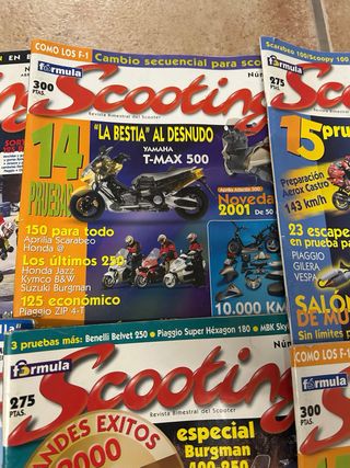 Revistas Scooting y Scooter Mania