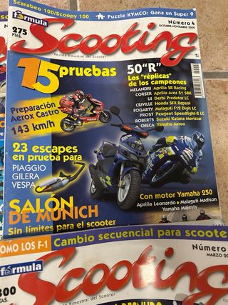 Revistas Scooting y Scooter Mania