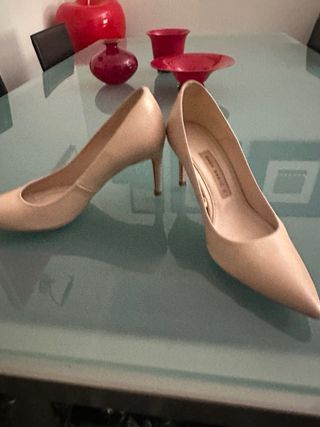 Décolleté Zara beige 35