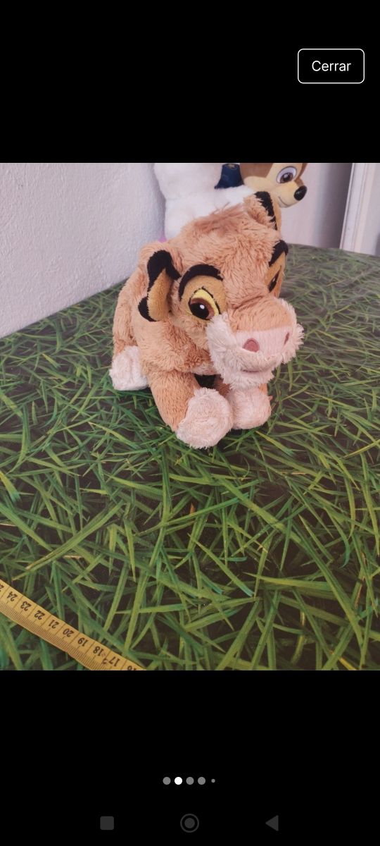 Peluche Simba Rey León