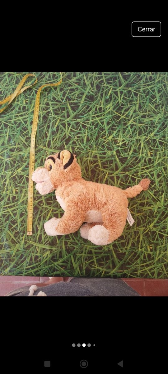 Peluche Simba Rey León