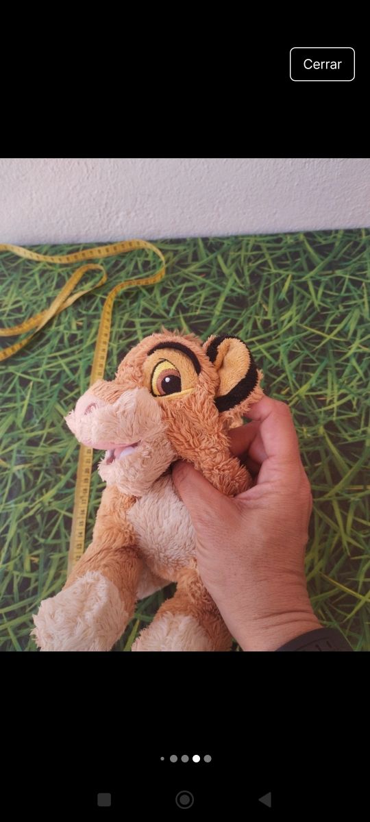 Peluche Simba Rey León