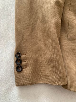 Chaqueta Blazer de traje Zara Beige Talla 46 EU