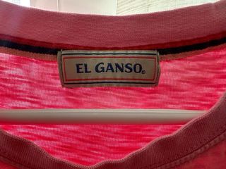 Camiseta El Ganso rosa talla M