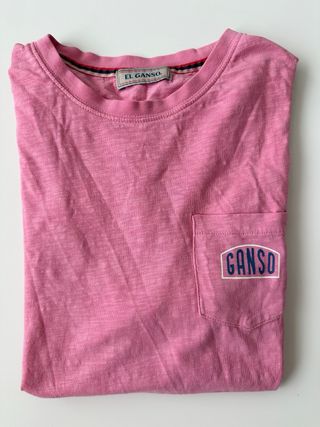 Camiseta El Ganso rosa talla M