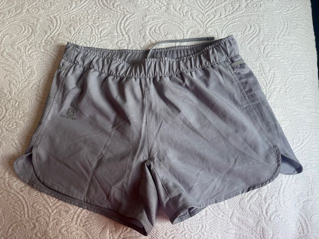 Shorts Salomon Gris - Deporte
