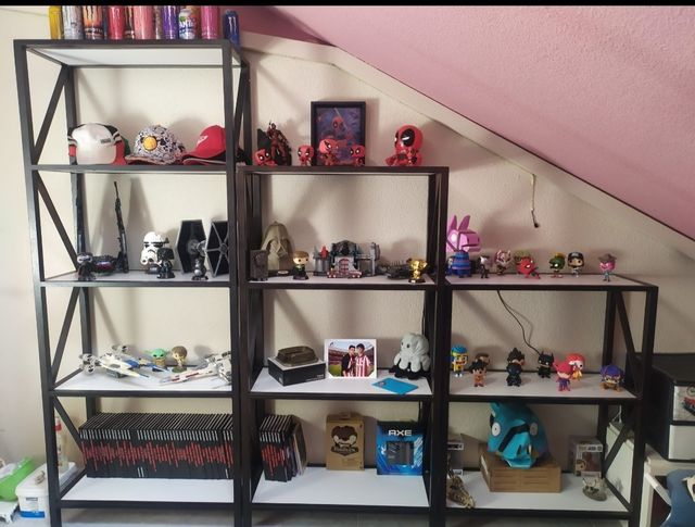 Estanterías Forja/ Pino