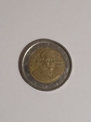 Moneda conmemorativa 2 euros Italia 2010