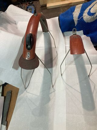 Guardabarros madera bici vintage Alcázar desanjuan