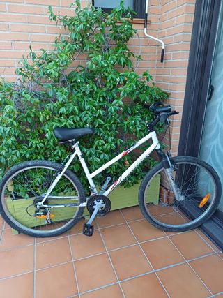 Bicicleta de montaña con marchas. 