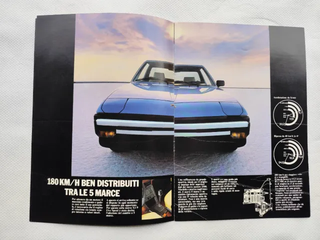 Brochure Fiat X1-9 Novembre 1979 Italiano