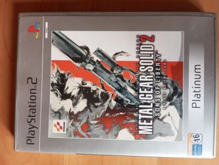 Metal Gear Solid 2 Sons of Liberty - PS2