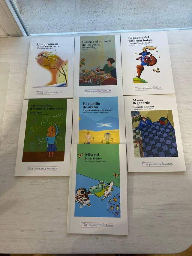 Colección de 19 libros de mis primeras lecturas