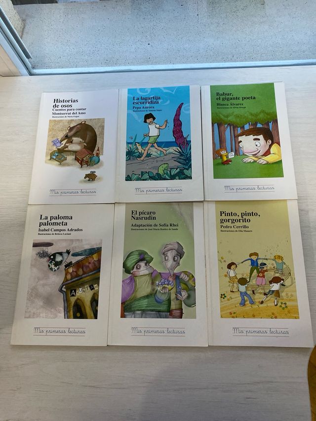 Colección de 19 libros de mis primeras lecturas