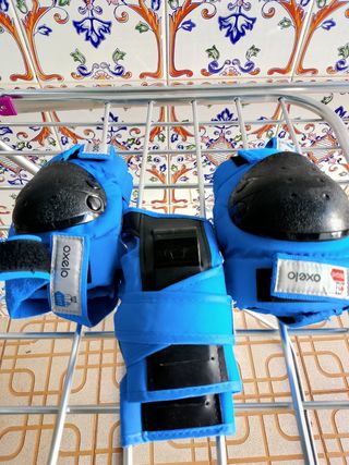 Rodilleras y coderas Oxelo niño