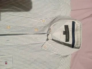 Camisa Tommy Hilfiger rayas azules