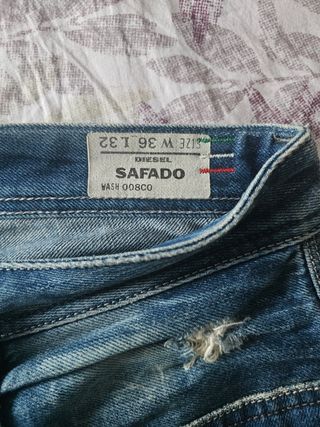 Pantalon Short Vaqueros Diesel - Azul