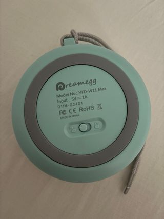 Altavoz sonido blanco bebe Dreamegg