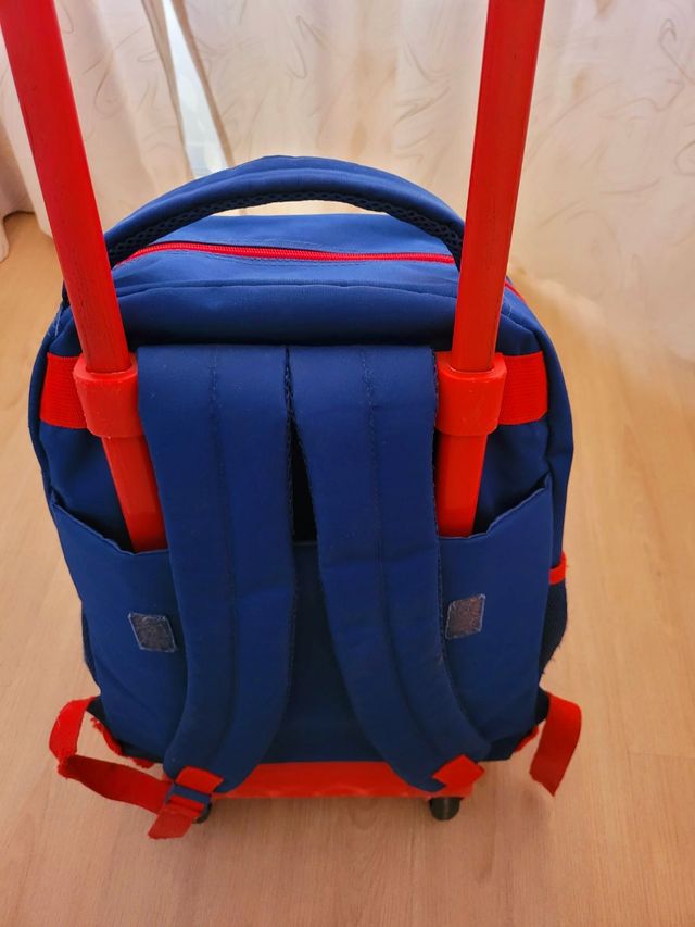 Mochila Spiderman con ruedas