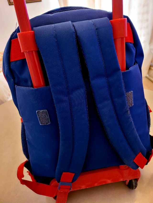Mochila Spiderman con ruedas