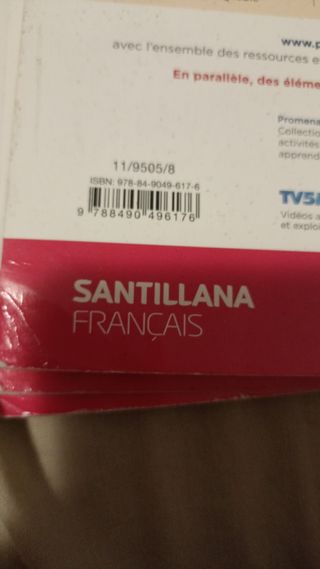 Libros francés 3 eso