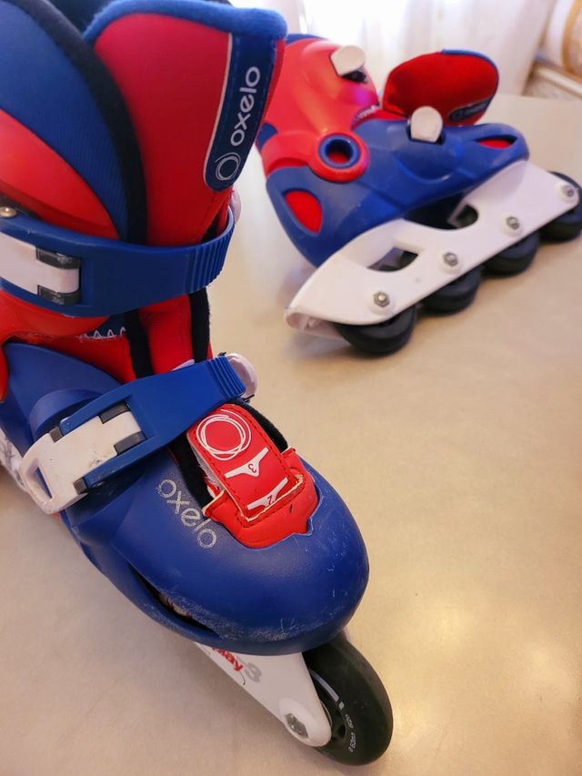 Patines Oxelo Play 3 - Rojo Azul