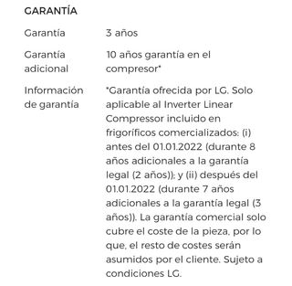 Nevera combi LG blanca