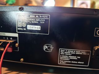 SONY TA-FE210 Amplificador Estéreo
